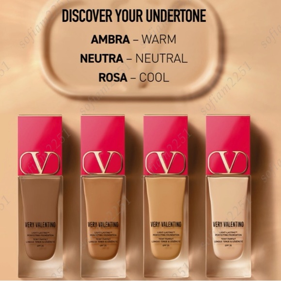 ♥️NEW!♥️Valentino Very Valentino 24 Hour Long Wear Liquid Foundation SEALED! - Picture 9 of 11